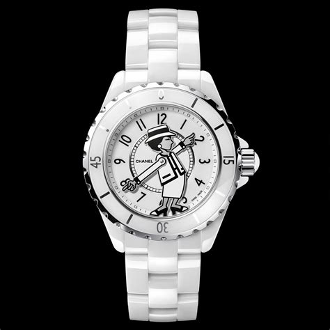 white chanel j12|chanel j12 watch price list.